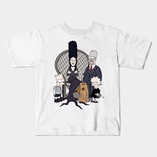 Simpsons-Addams Kids T-Shirt